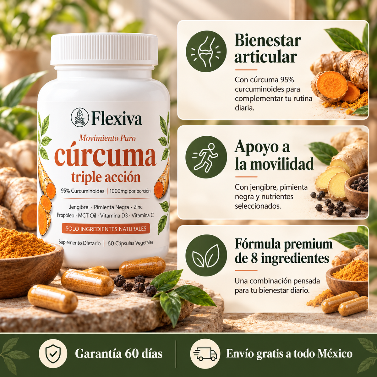 Flexiva bienestar articular y movilidad